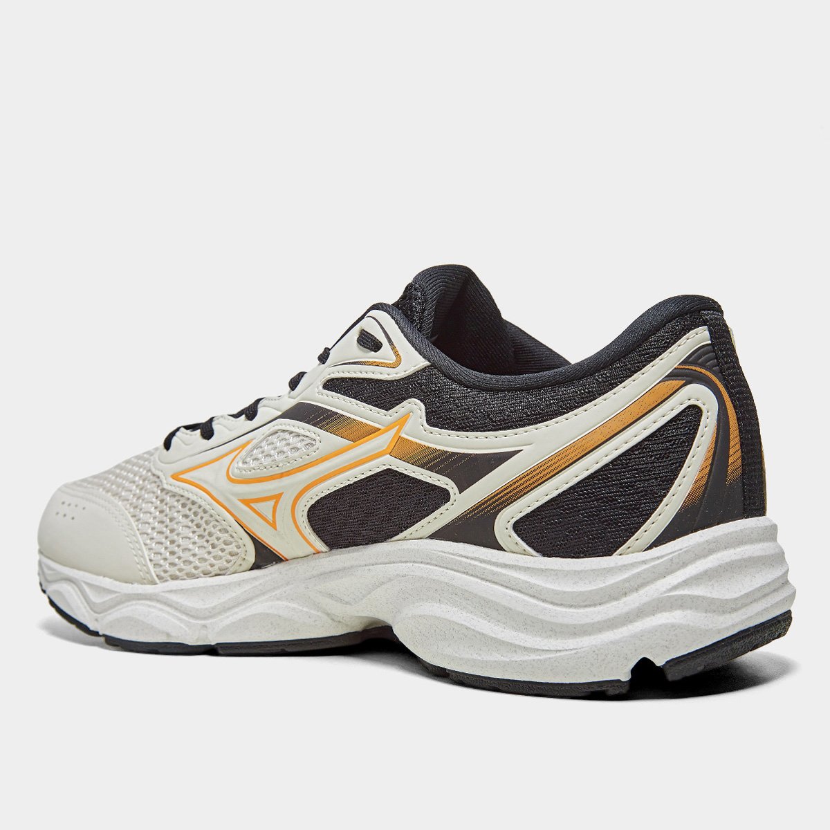 Miniatura Tênis Mizuno Hawk 5 Masculino Areia+Preto - 38