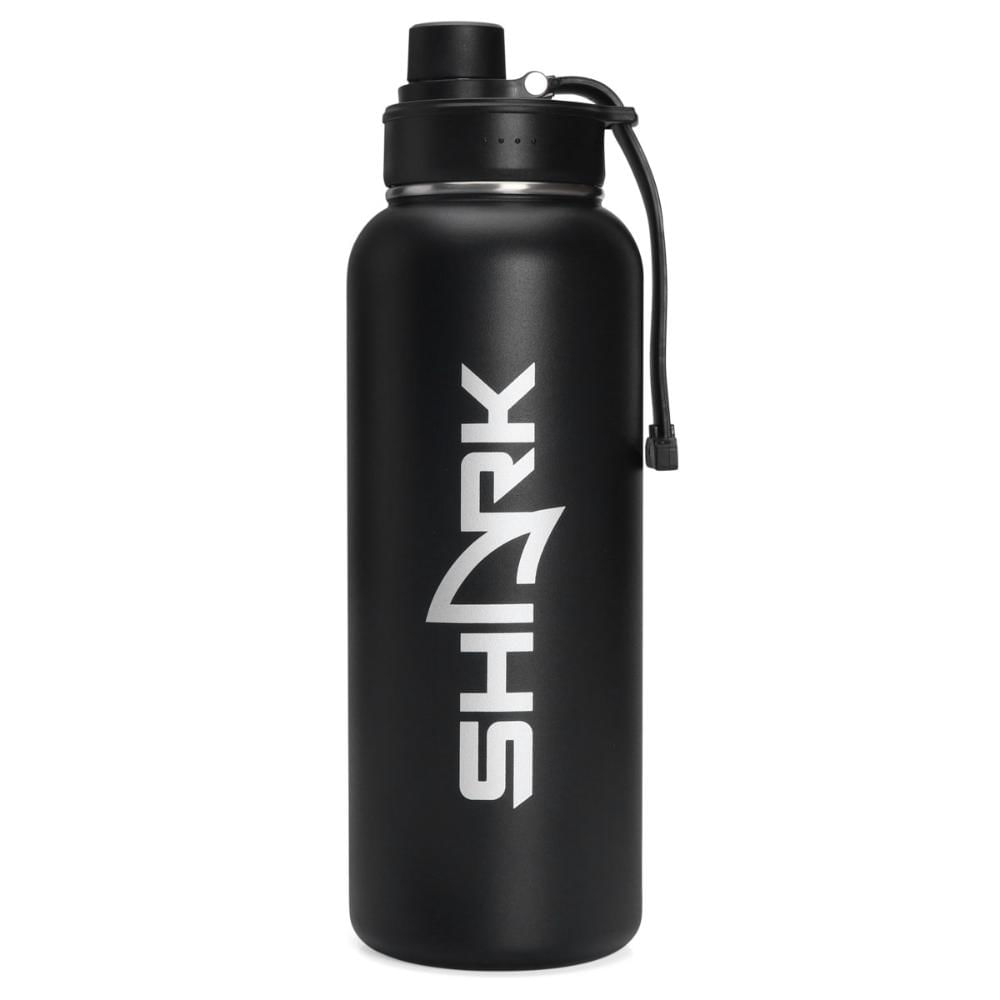 Miniatura Garrafa Shark Térmica 1200ml Preta