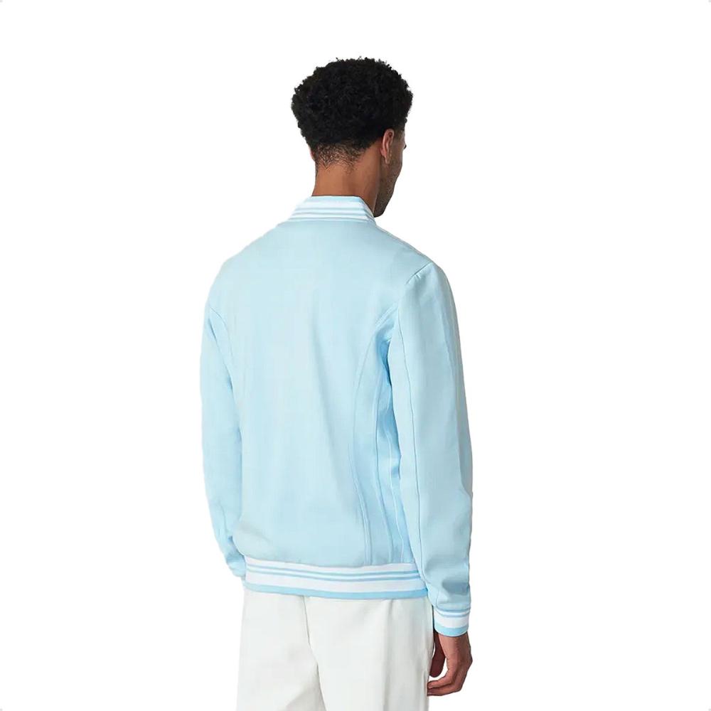 Miniatura Jaqueta Fila Settanta 2 Masculina Azul Claro / Branco - G