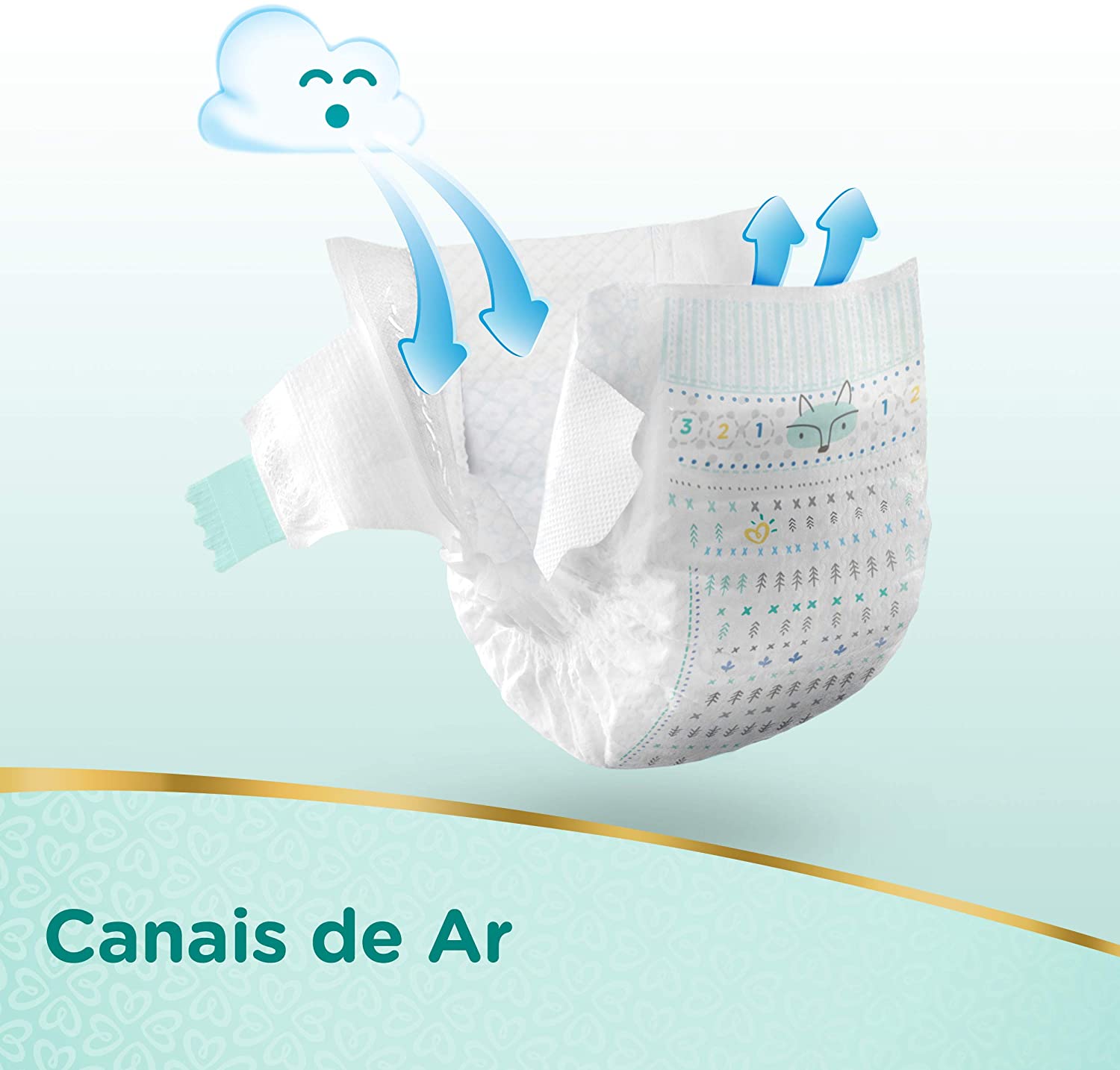 Fralda Descartável Pampers Premium Care XXG 56 Unidades