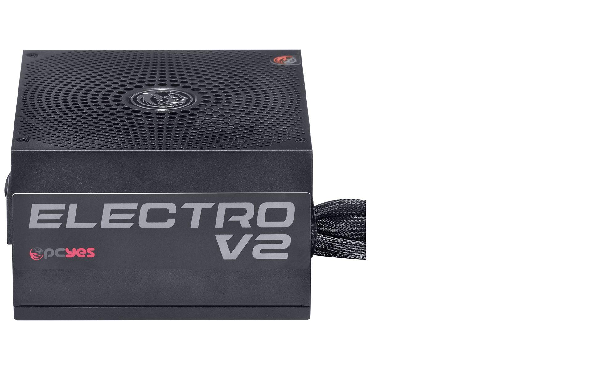 Miniatura Fonte ATX 550W REAL Electro V2 SERIES 80 PLUS BRONZE