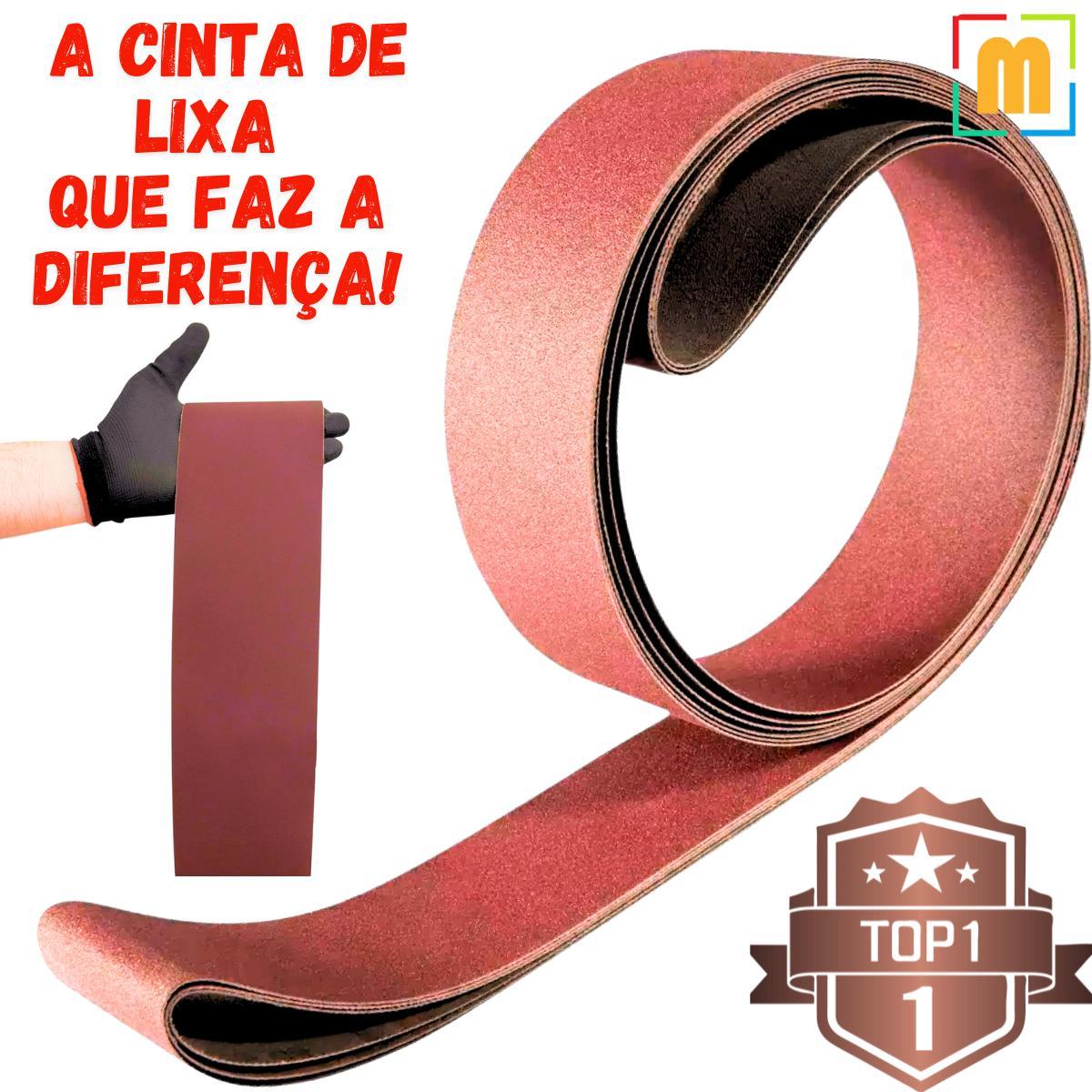 Miniatura 1 X Lixa Cinta Banda 7200X115Mm Costado Tecido Óxido