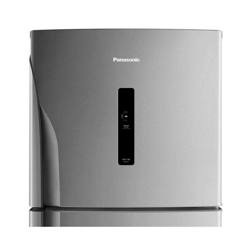 Miniatura Geladeira Dúplex Panasonic 387 Litros Aco Escovado 110v 110V