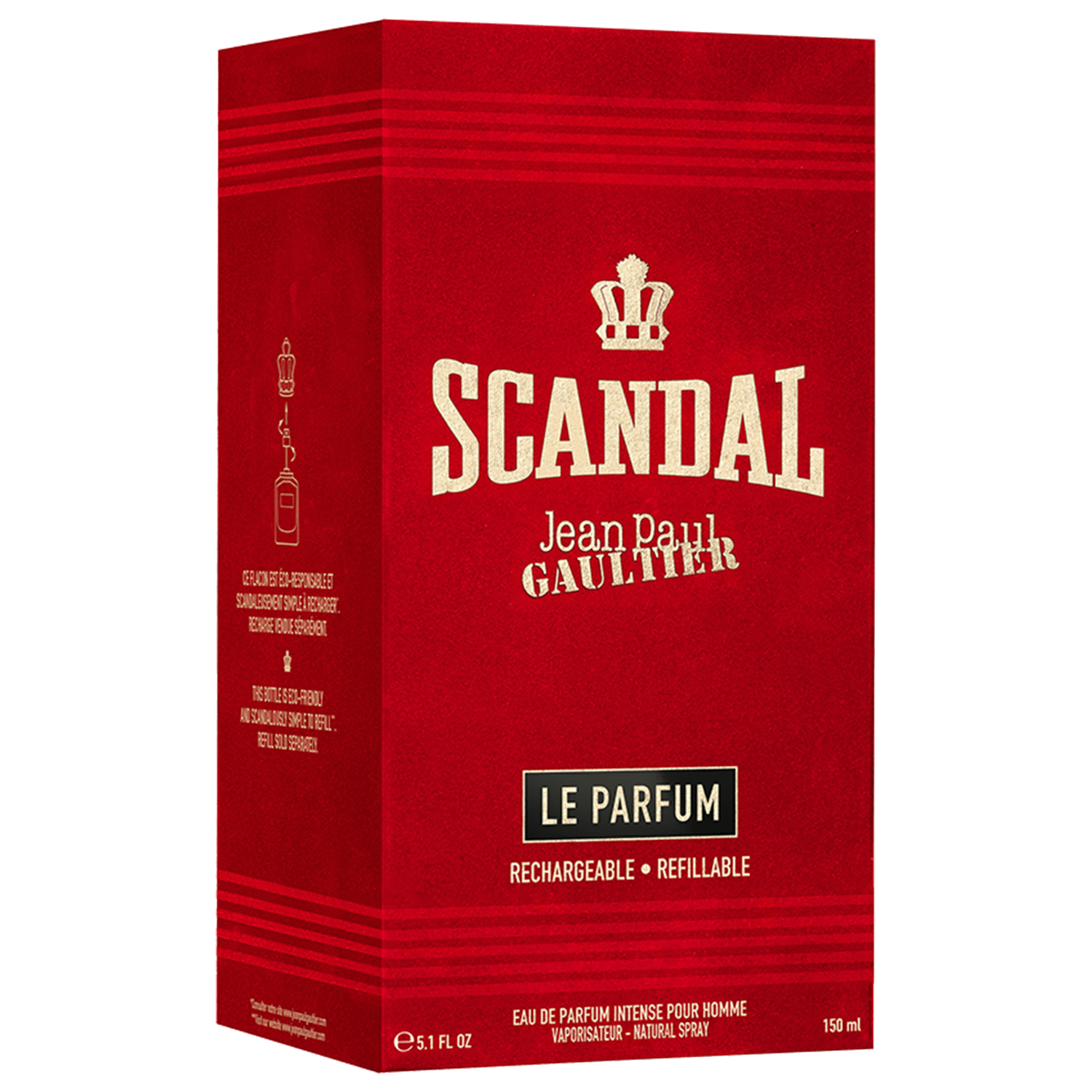 Miniatura Scandal Pour Homme Jean Paul Gaultier Eau de Parfum - Perfume Masculino 150ml