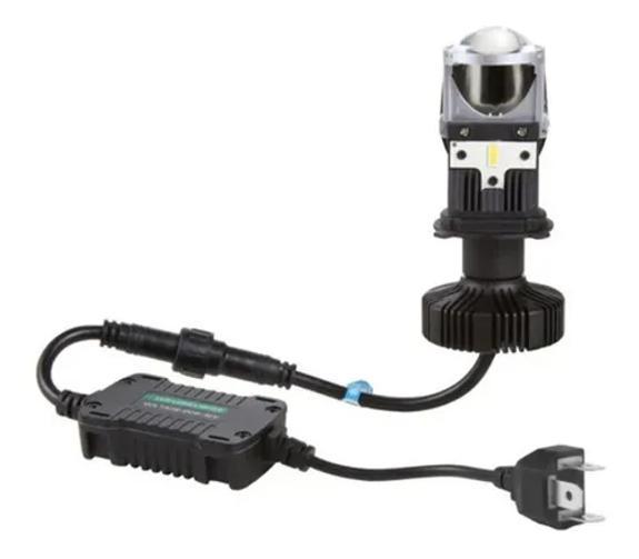 Miniatura Lâmpada De Led H4 Mini Projetor Canhão Eliptico Shocklight