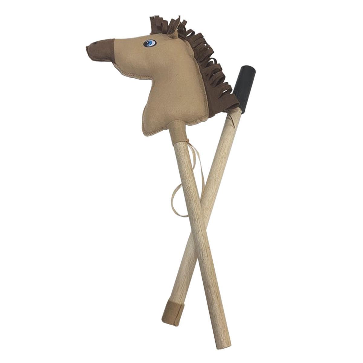 Miniatura Cavalinho De Pau Brinquedo Educativo Em Madeira