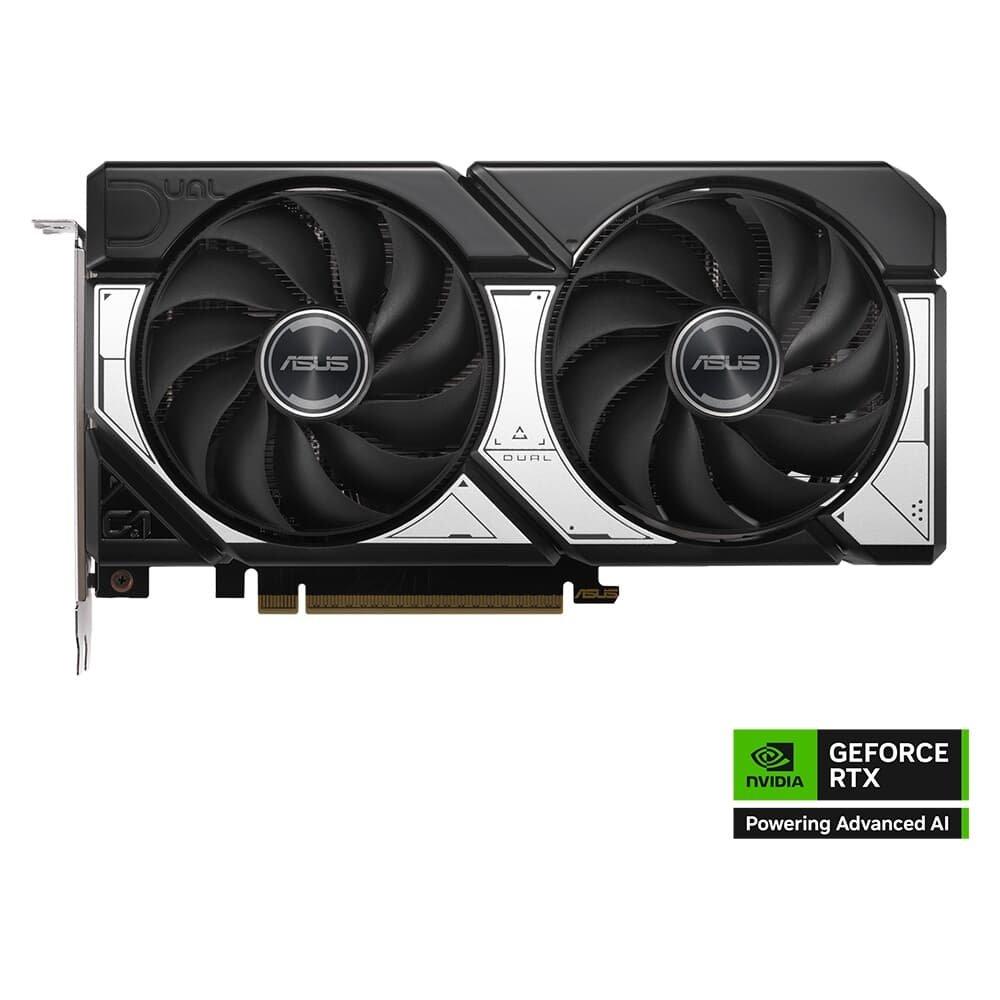 Placa de Vídeo ASUS RTX 5060 TI DUAL O8G NVIDIA GeForce, 8GB, GDDR7, DLSS, Ray Tracing - 90YV0MP2-M0NA00