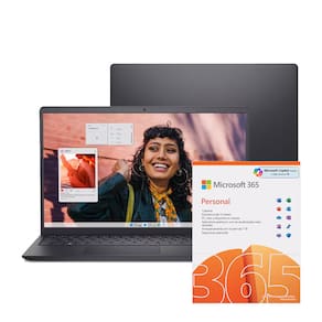 Miniatura Notebook Dell Intel Core i3-1215U 12ª Geração 8GB RAM 512GB SSD Tela Full HD 15.6" 120Hz Windows 11 + Microsoft Office 365