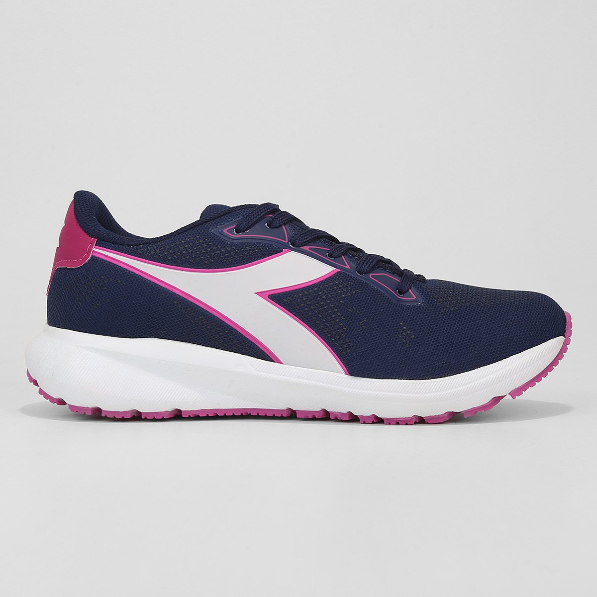 Miniatura Tênis Diadora Udine Feminino Marinho+Pink - 34