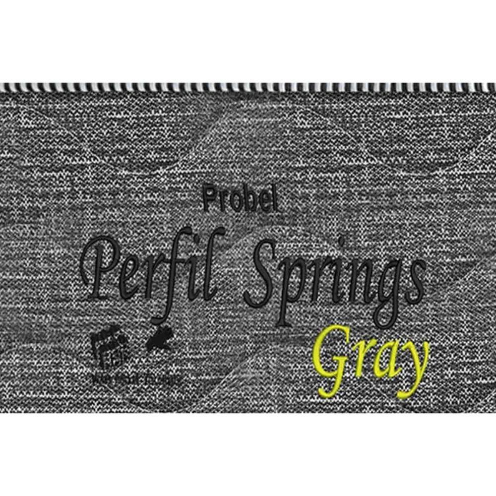 Miniatura Colchão Queen Molas Ensacadas Perfil Springs Euro Pillow Gray (158x198x30)