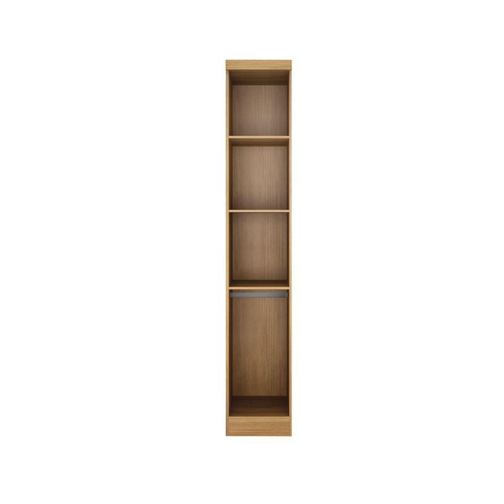 Miniatura Modulado 1 Porta 100% Mdf - Rizon-cumaru Off White - Móveis Novo Horizonte