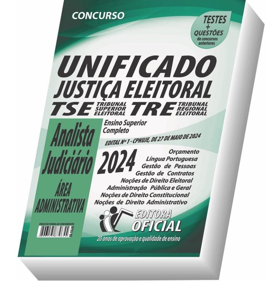 Miniatura Apostila Tse Unificado Analista Judiciário - Administrativa