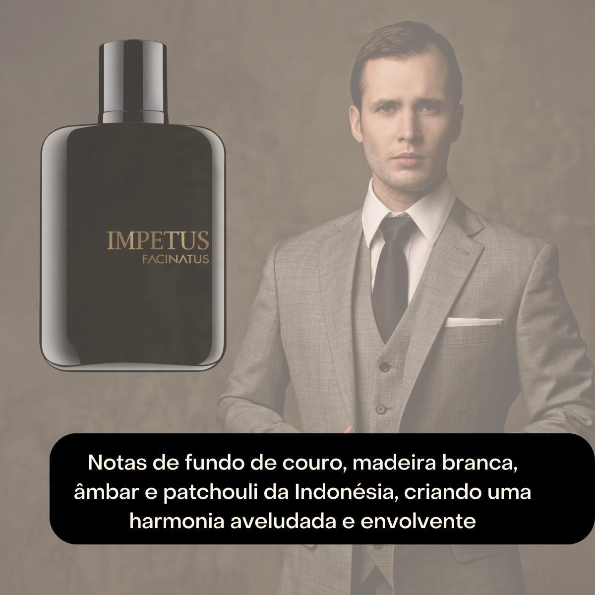 Miniatura Perfume Masculino Impetus Poderoso Deo Colônia Amadeirado