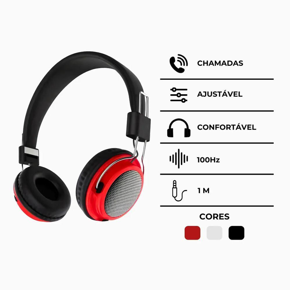 Miniatura Fone De Ouvido Infantil Com Fio Jsx-09