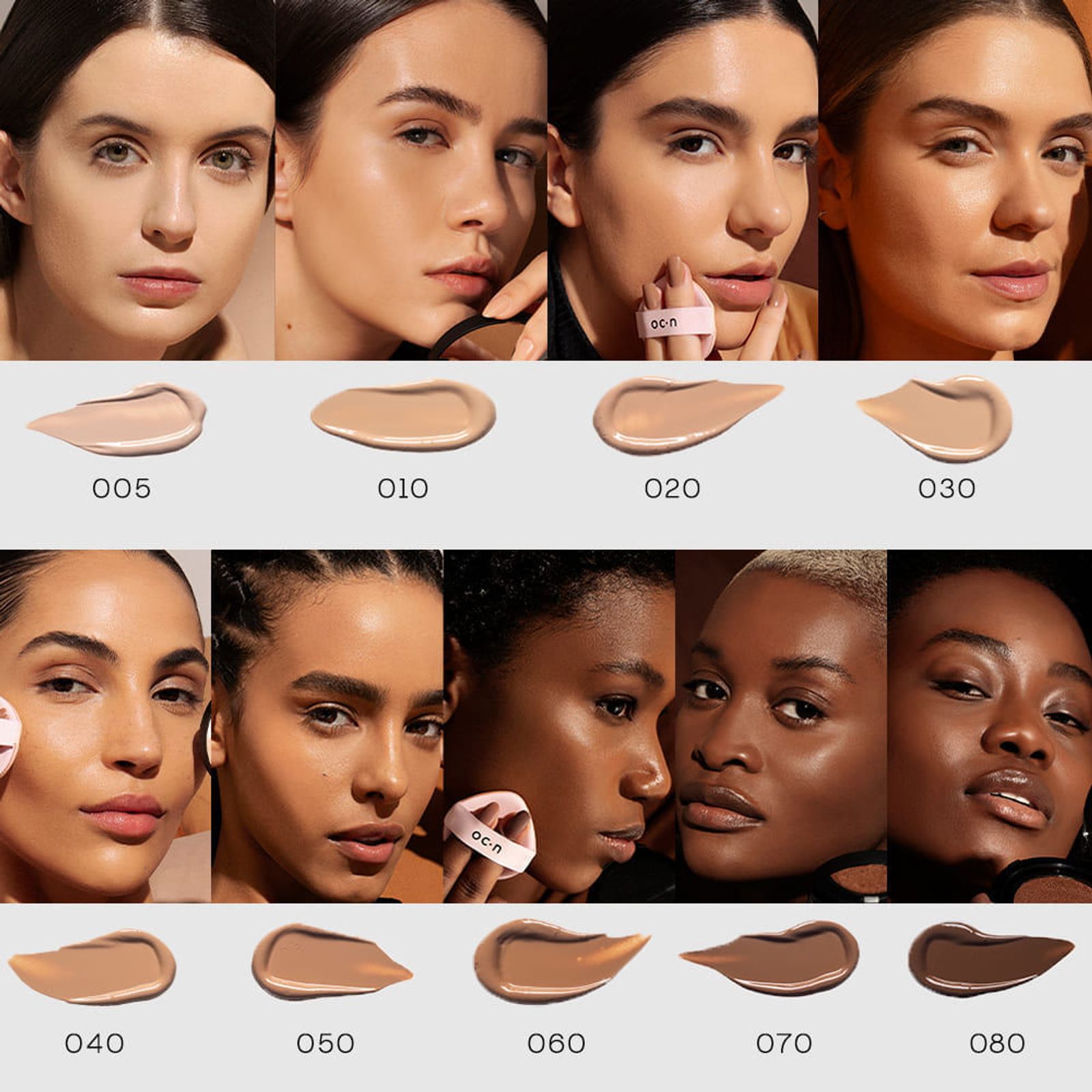 Base Líquida Semi-Matte Océane Edition Cushion Foundation 12g 020