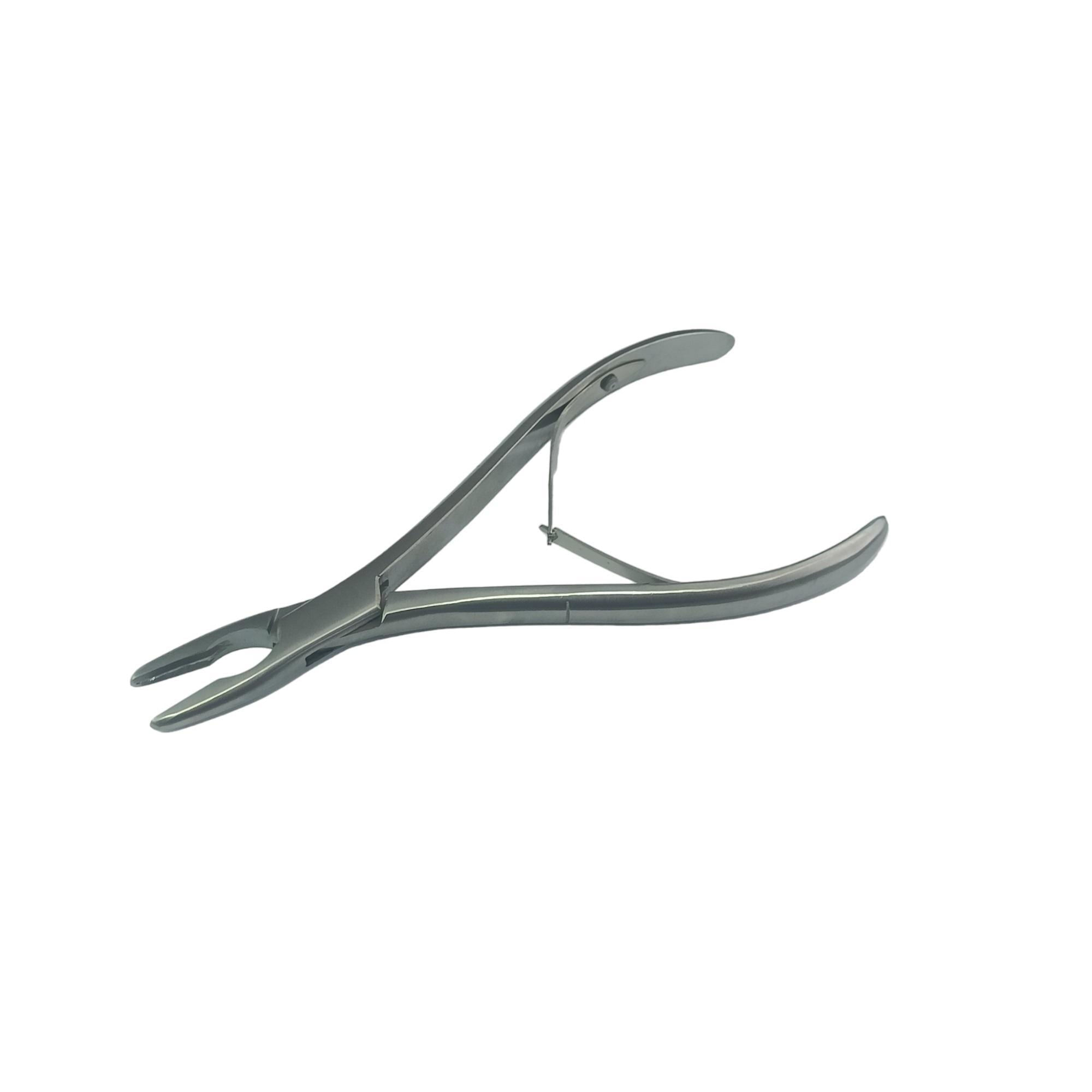 Miniatura Pinca Cirurgica Saca Bocado Inox 18Cm Reto