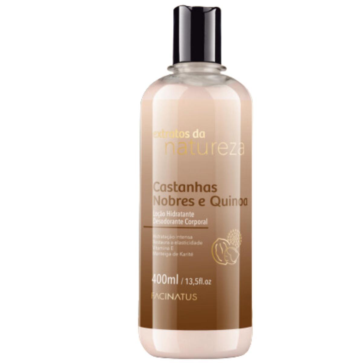 Miniatura Loção Hidratante Corporal Castanhas Nobres E Quinoa 400Ml