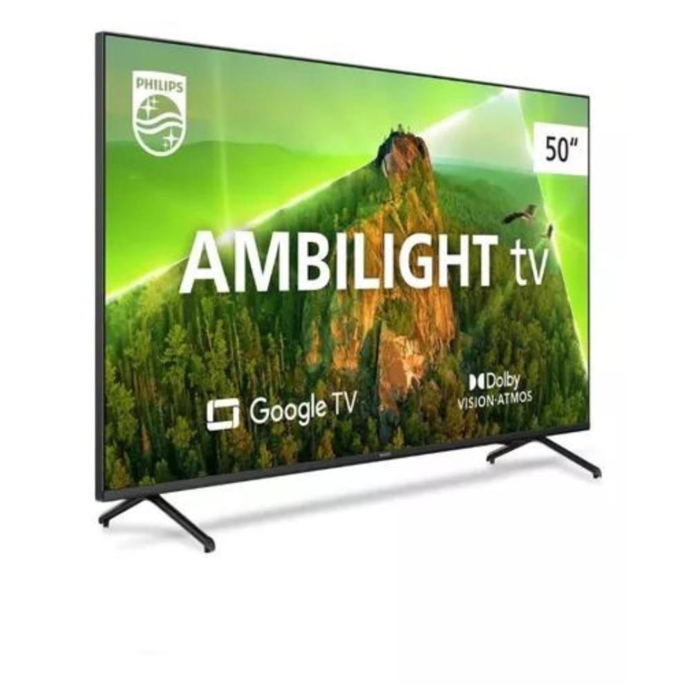 Miniatura Smart Tv Philips 50 Ambilight 4K Led Google Tv 50Pug7908/78