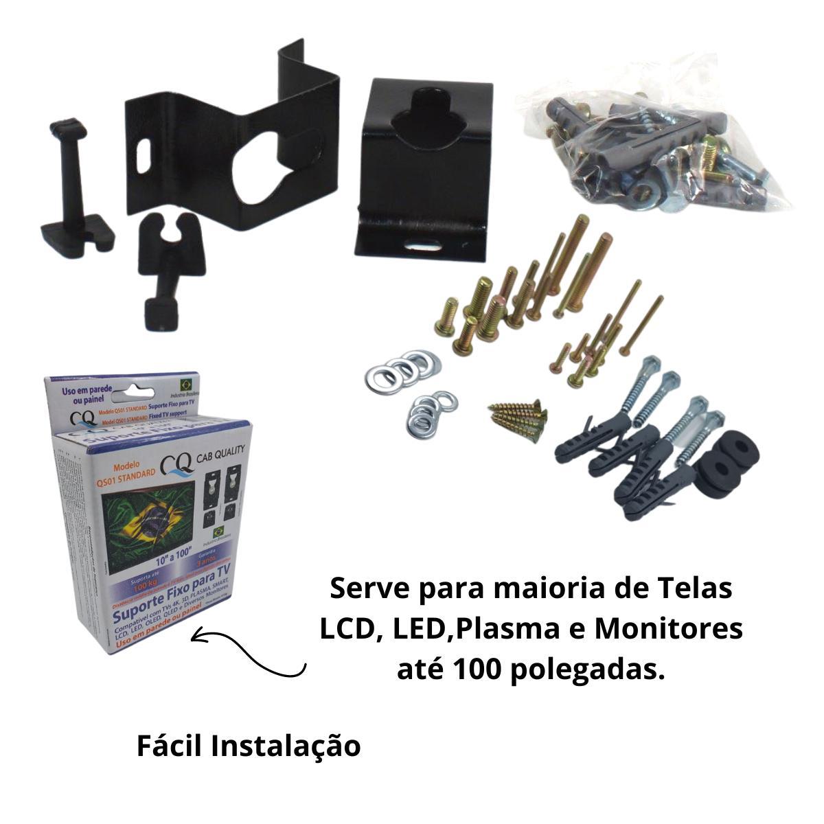 Miniatura Suporte Tv 50 Polegadas Fixo