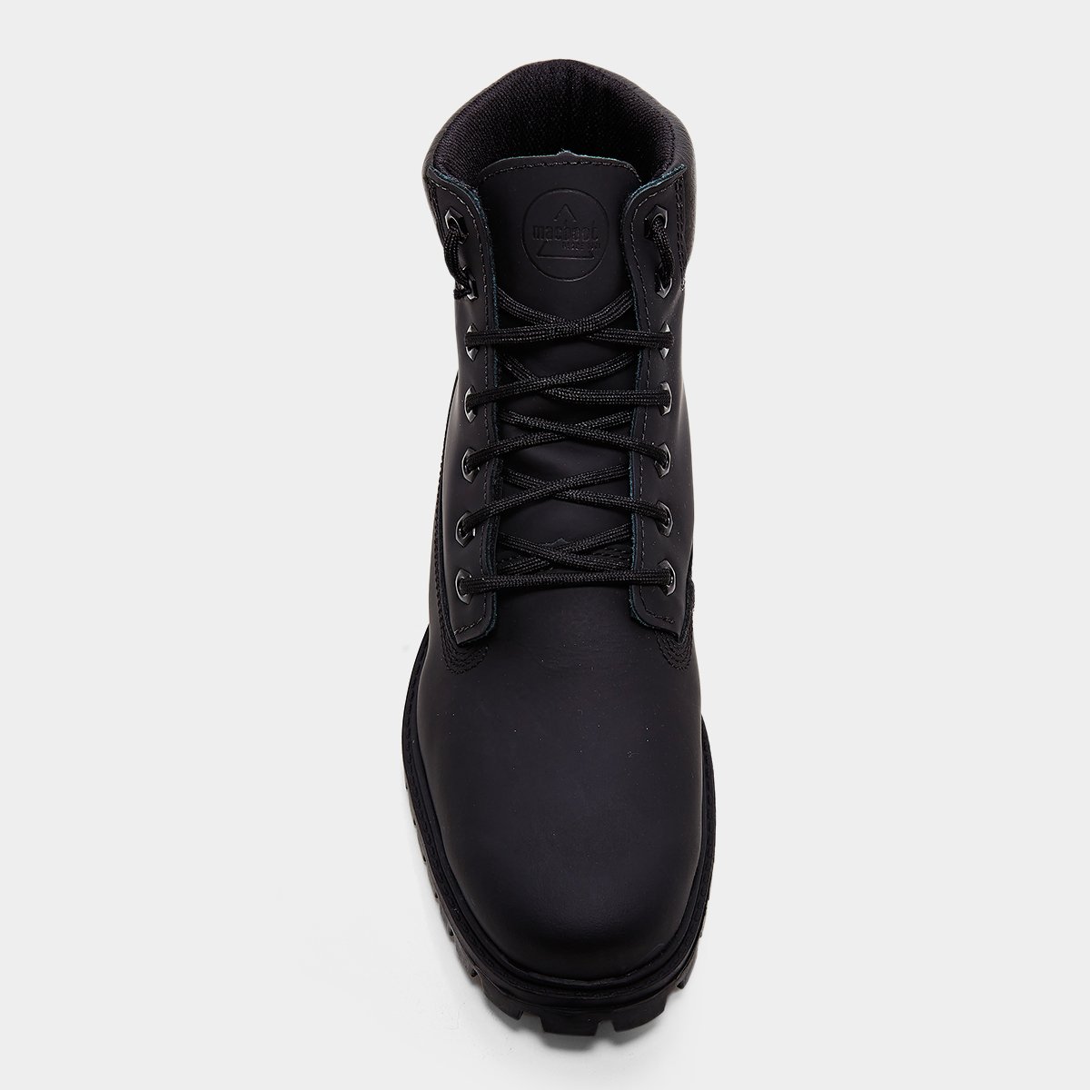 Miniatura Bota Couro Macboot Bronx 02 Masculina Cinza - 38
