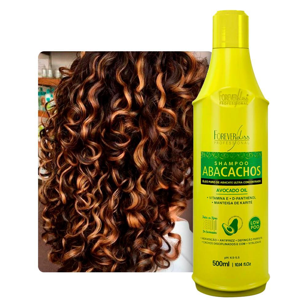 Miniatura Kit Forever Liss Abacachos Shampoo + Máscara + Leave-In 950G