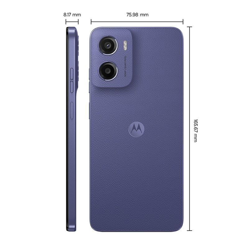 Miniatura Smartphone Motorola Moto G05 128GB - Violeta, 12GB (4GB RAM +8GB RAM Boost), Câmera 50MP e Tela 6,7"