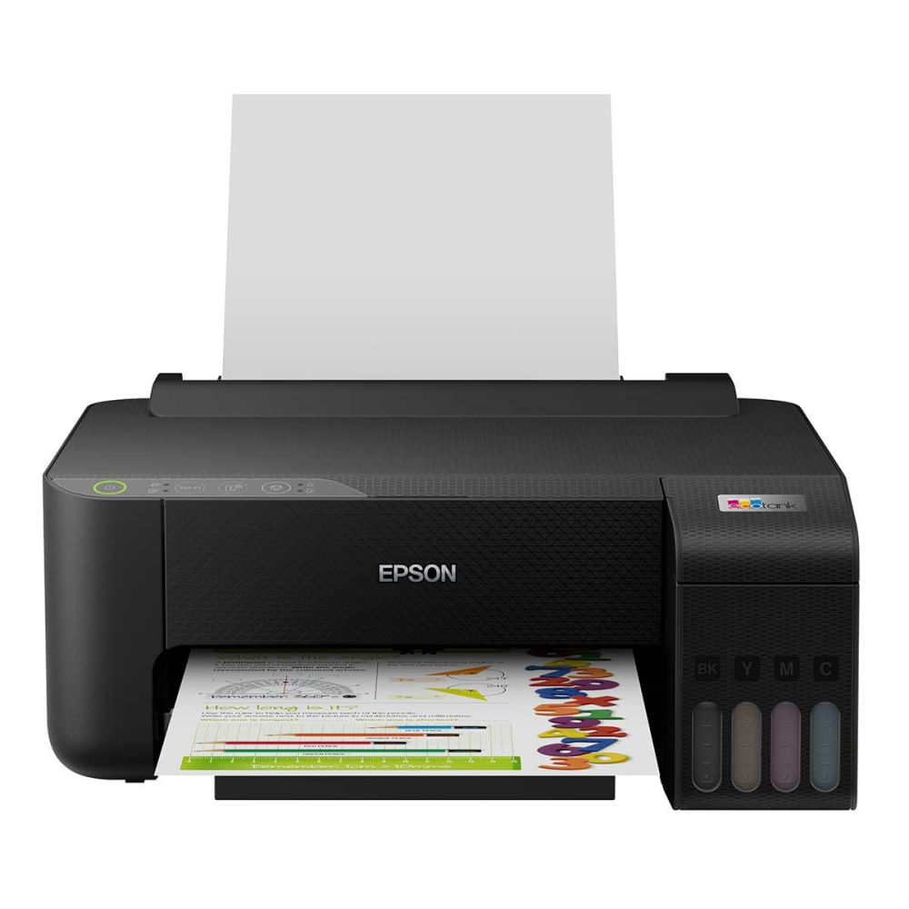 Miniatura Impressora Epson EcoTank L1250 Tanque de Tinta Colorida Wi-Fi Preto - Bivolt