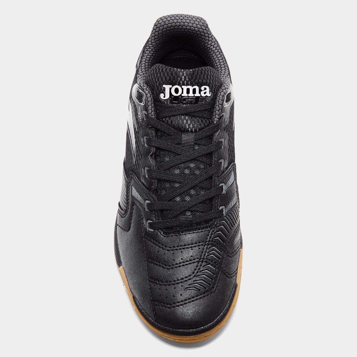 Miniatura Chuteira Futsal Joma Liga 5 Preto - 40