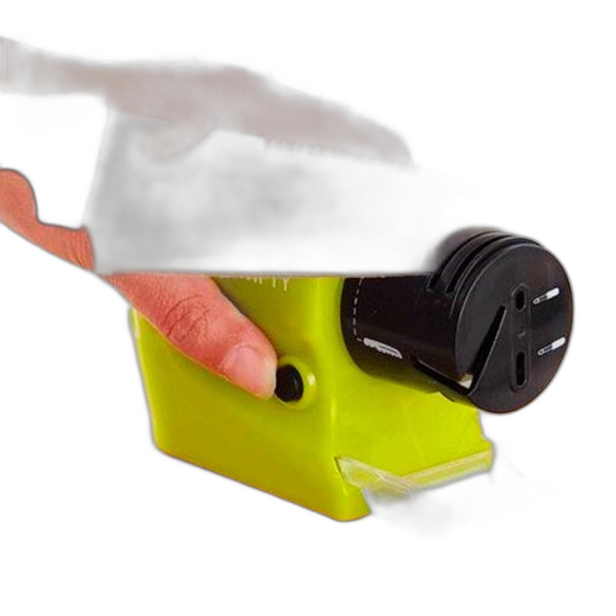 Miniatura Afiador Elétrico Portátil Ideal Afiar Facas Cozinha E