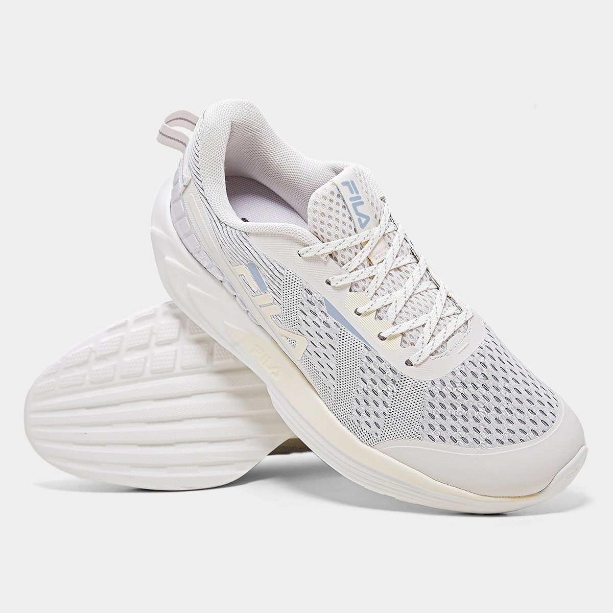Miniatura Tênis Fila Diffusion Feminino Branco+Azul - 33
