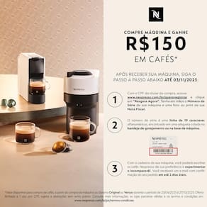 Cafeteira Nespresso Essenza Mini C30 com Kit de Cápsulas para Degustação - Preta 110V