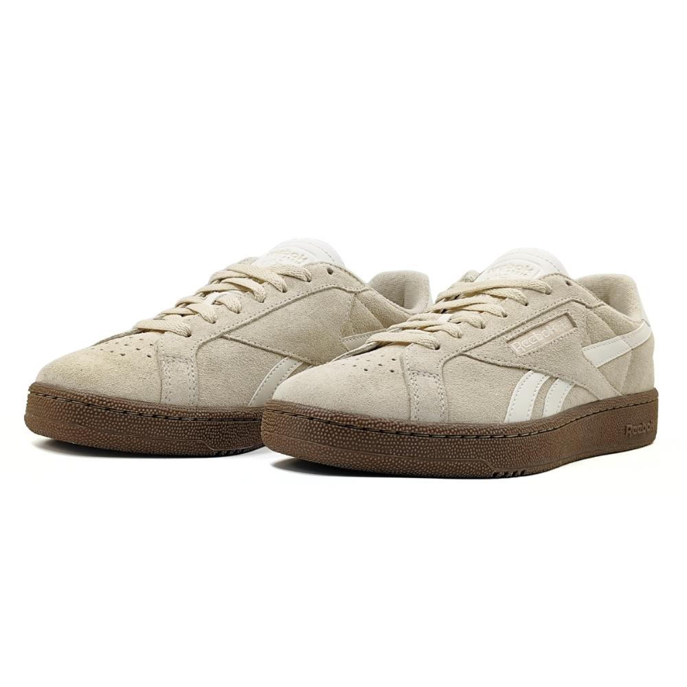 Miniatura Tênis Reebok Club C Grounds UK Unissex BEGE/BRANCO - 40
