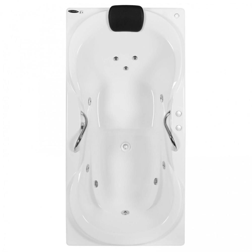 Miniatura Banheira Hidromassagem Astra Due Gran Luxo 160cmx90cmx44cm - 05 Jatos Acrílico P1 Sem Aquecedor 220V Sem Aquecedor
