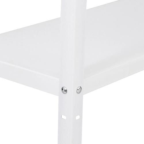 Miniatura Estante Aço Branco 5 Prateleiras Art Plan