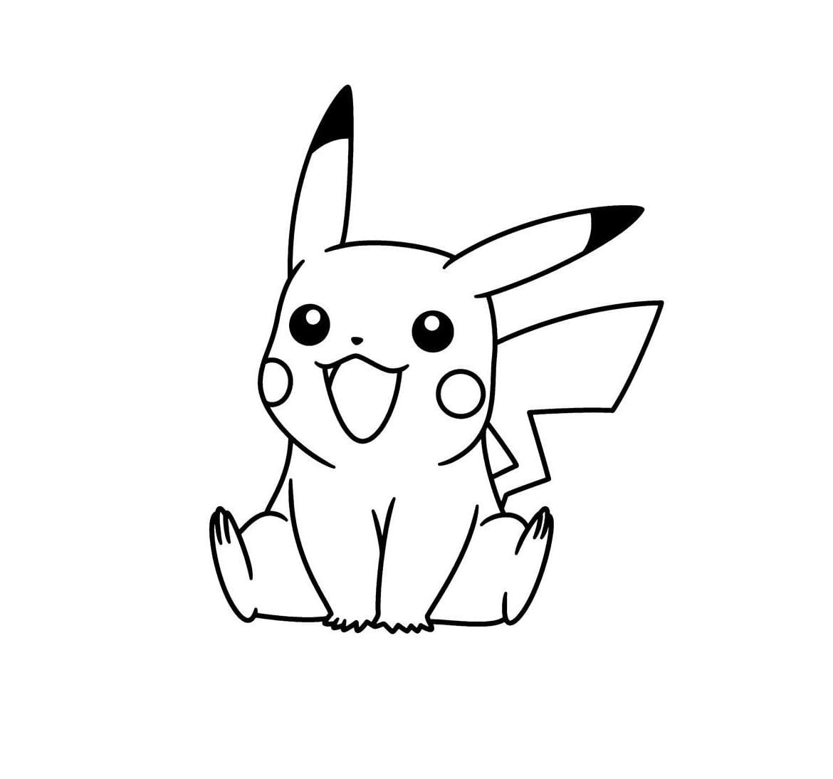 Miniatura Tatuagem Temporária Pikachu Desenho Anime