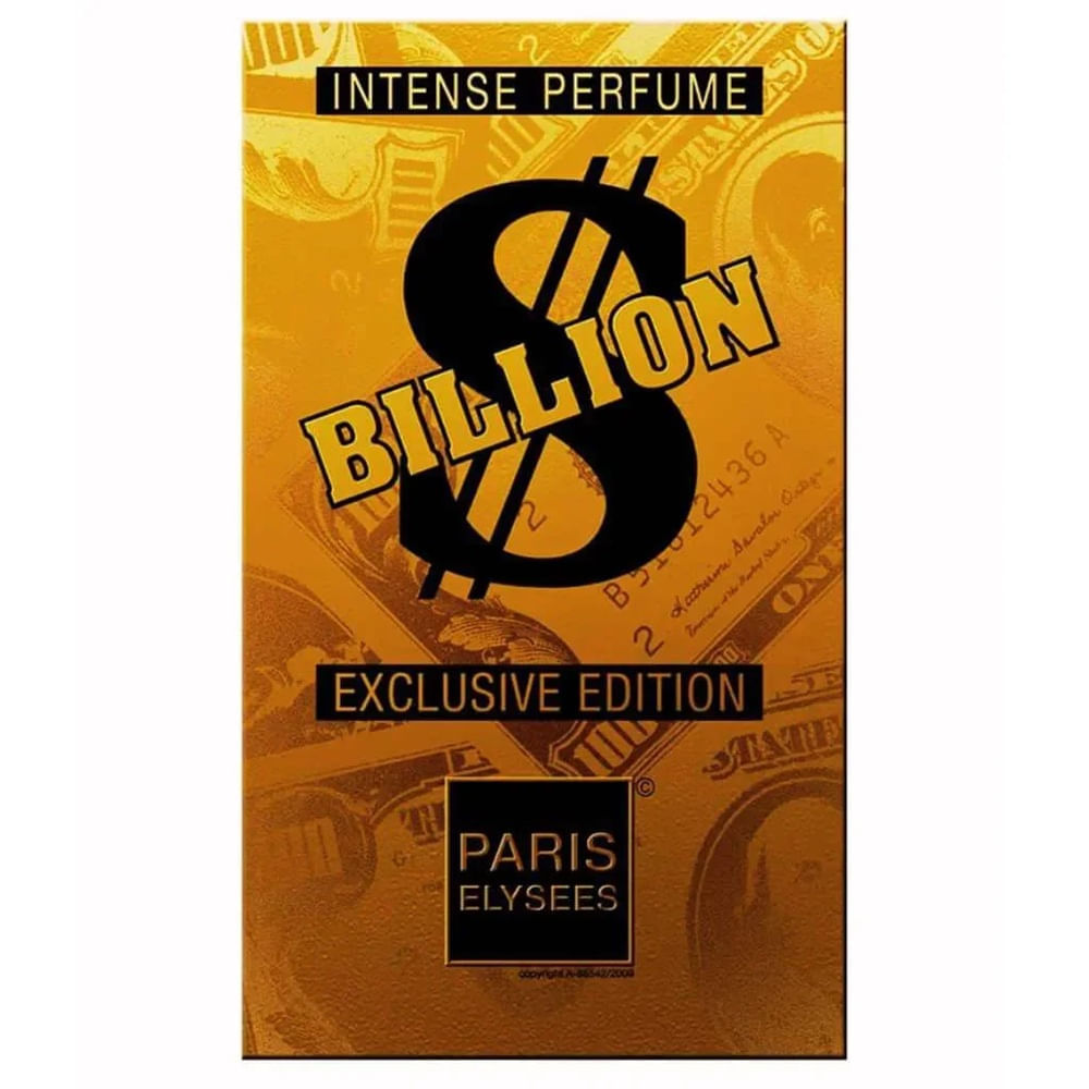 Miniatura Paris Elysees Billion Exclusive Edition For Men Edt 100ml