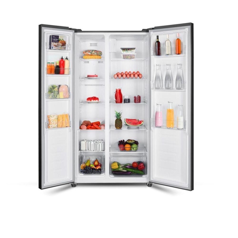Miniatura Geladeira 437L Philco Inverter Side By Side Inox PRF535I 110V
