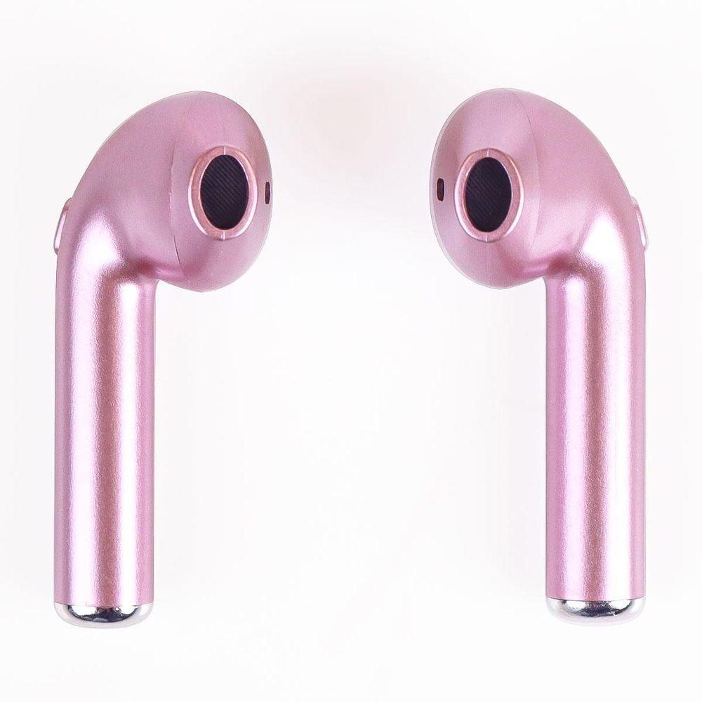 Miniatura Fone De Ouvido Bluetooth Easy W1+ Tws True Wireless - Rose