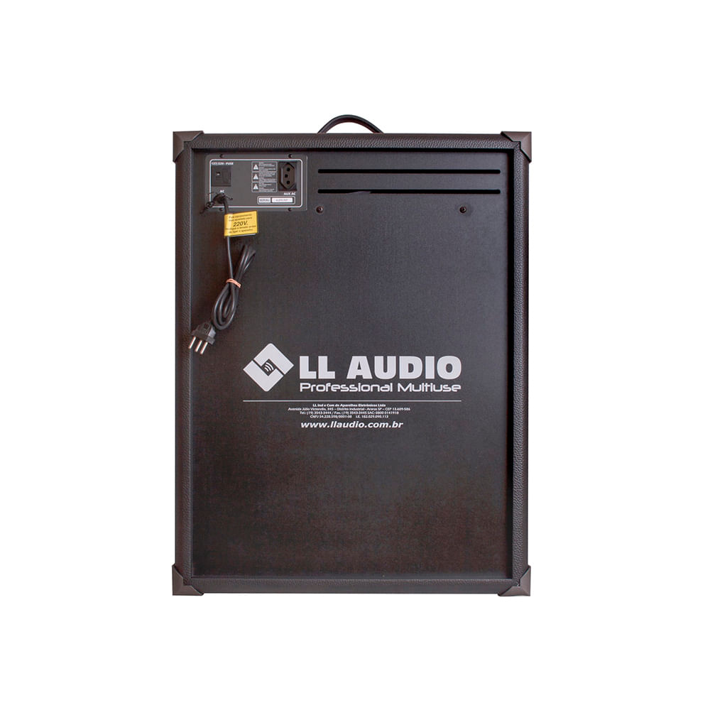 Miniatura Caixa Amplificada Multiuso Ll Audio Trx12 80 Wrms