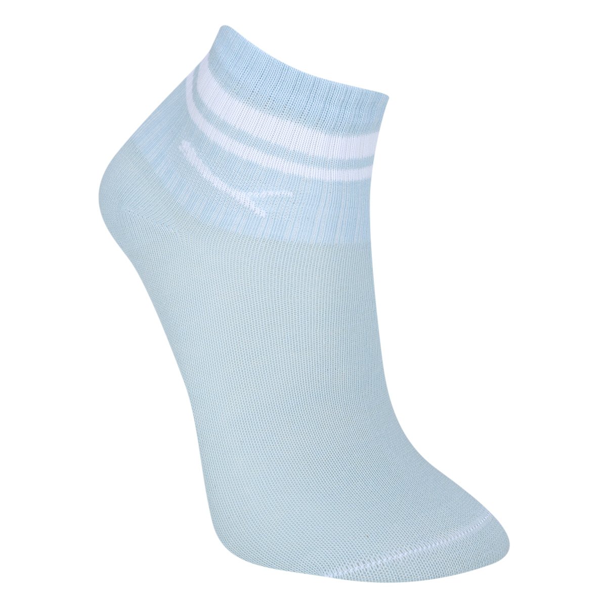 Miniatura Kit Meia Infantil Puma Cano Longo Menina - 3 Pares Rosa+Azul - 25/28