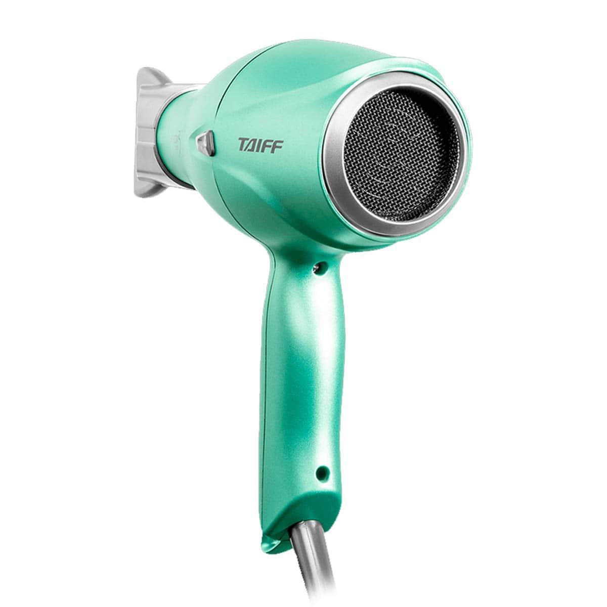 Miniatura Secador Cabelo Taiff Fox Ion 3 Soft Green Profissional 2200W