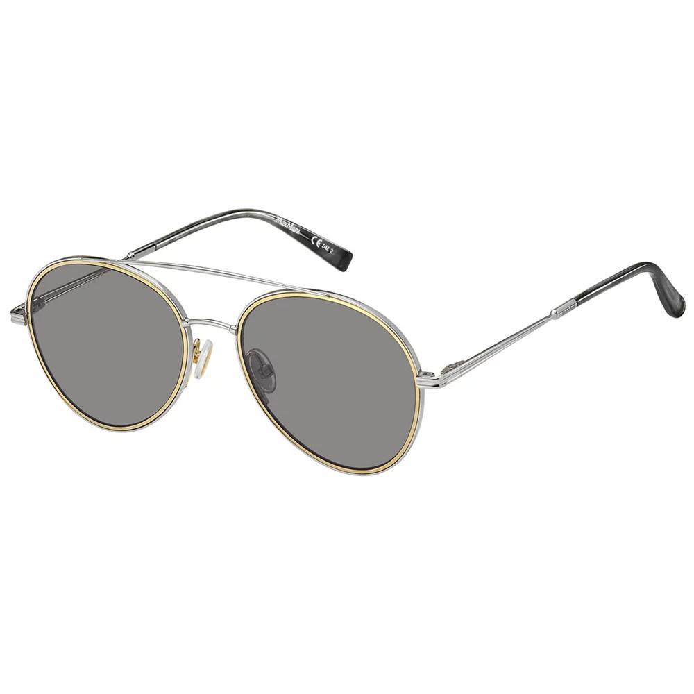 Miniatura Óculos Max Mara Mm Wire Ii B1Z Ir 54 +AC0- Prateado/Cinza
