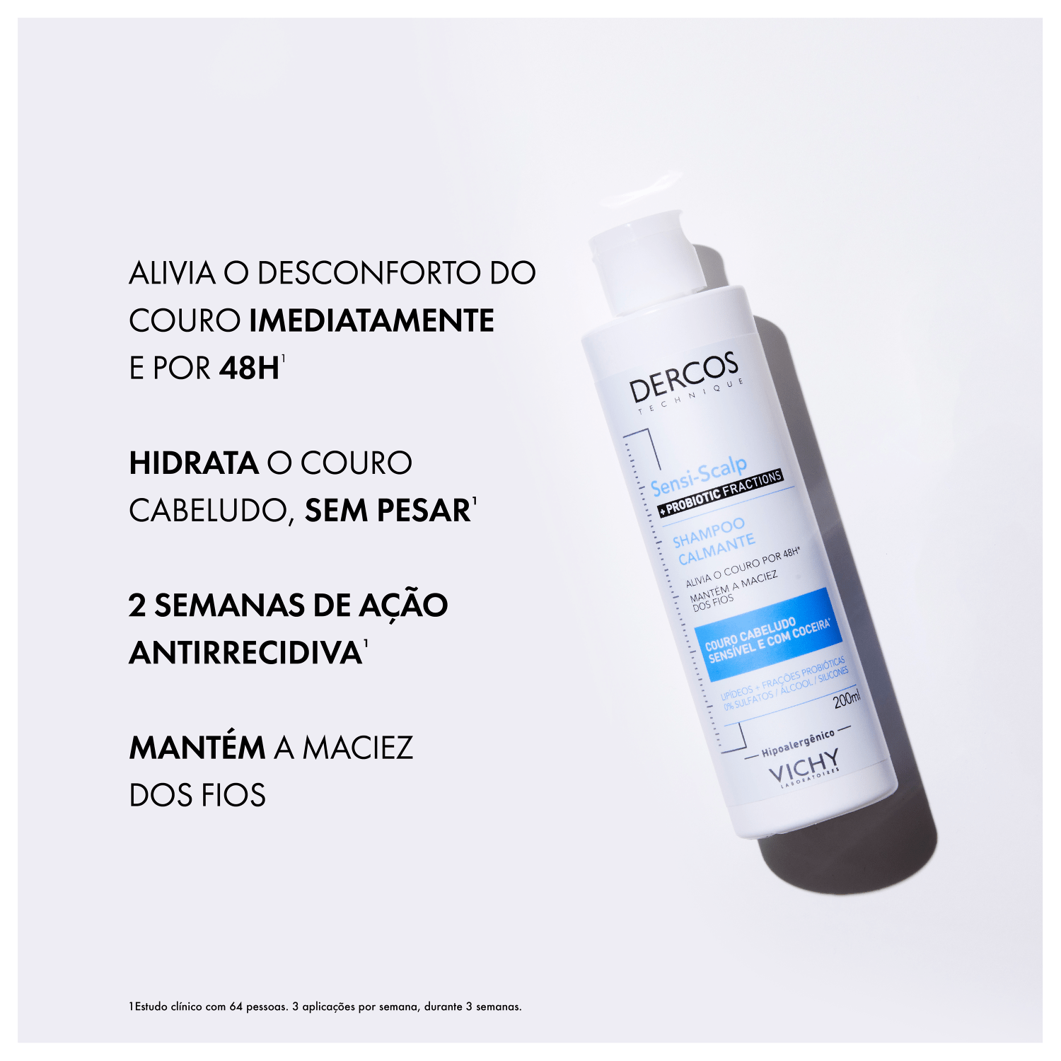 Vichy Dercos Sensi-Scalp Probiotic - Shampoo 200ml