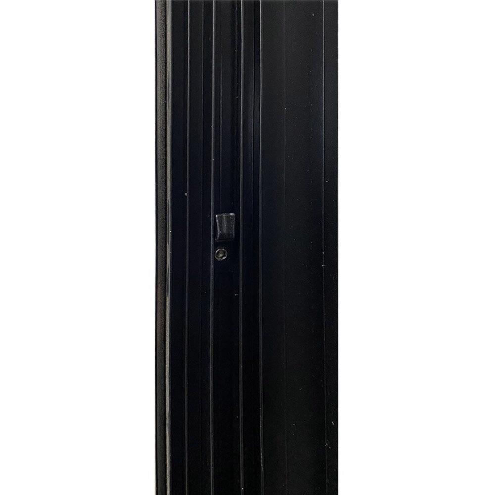 Janela Vitro 2 Folhas Móveis de Correr Alumínio 120x120 cm Linha 25 Preto