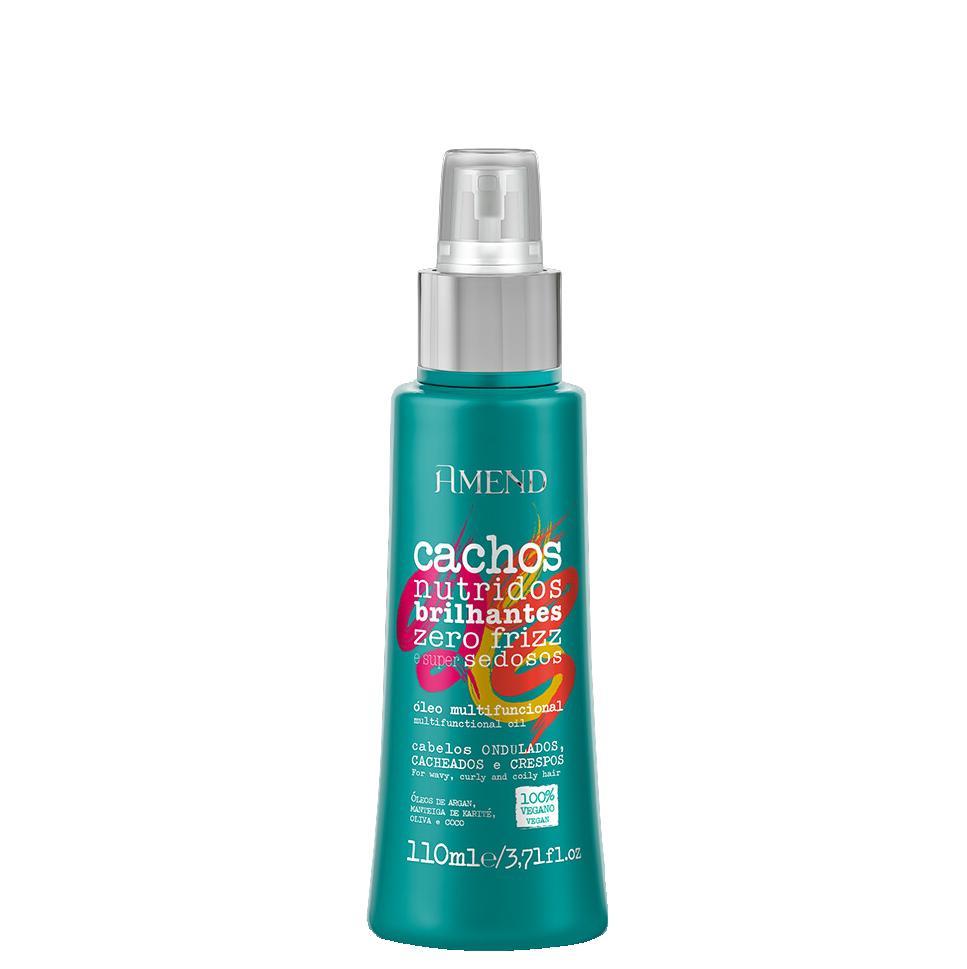 Kit Amend Cachos Nutridos Shamp Condic Ativad Mascara E Oleo