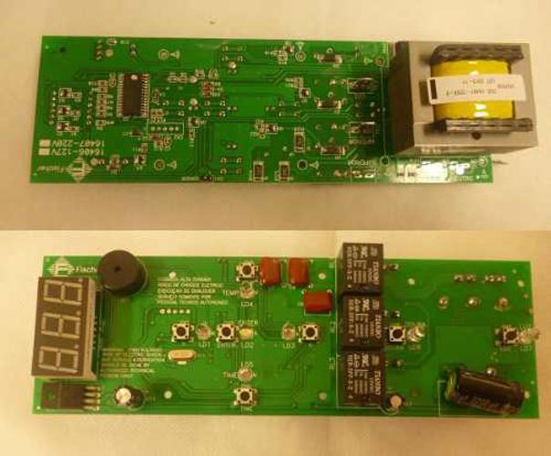Miniatura Placa Forno Elétrico Fischer Lumem Grill Embutir 44L 127V