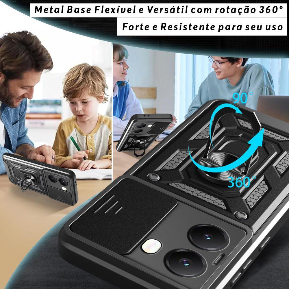 Capa Capinha Case Para Poco X7 Pro - Protetora Militar