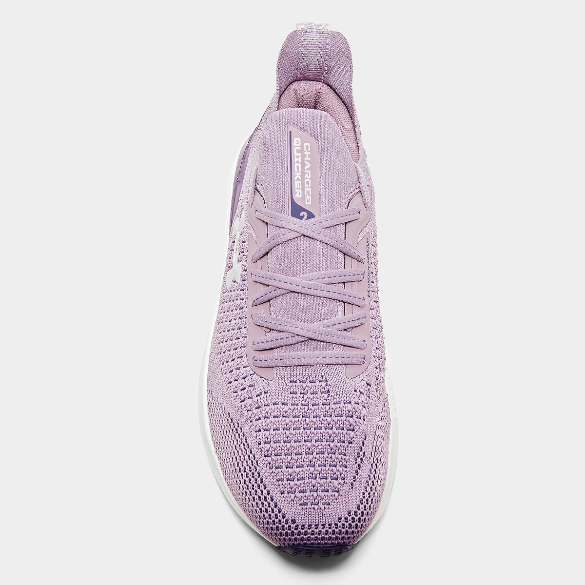 Miniatura Tênis Under Armour Charged Quicker 2 Feminino Roxo - 34