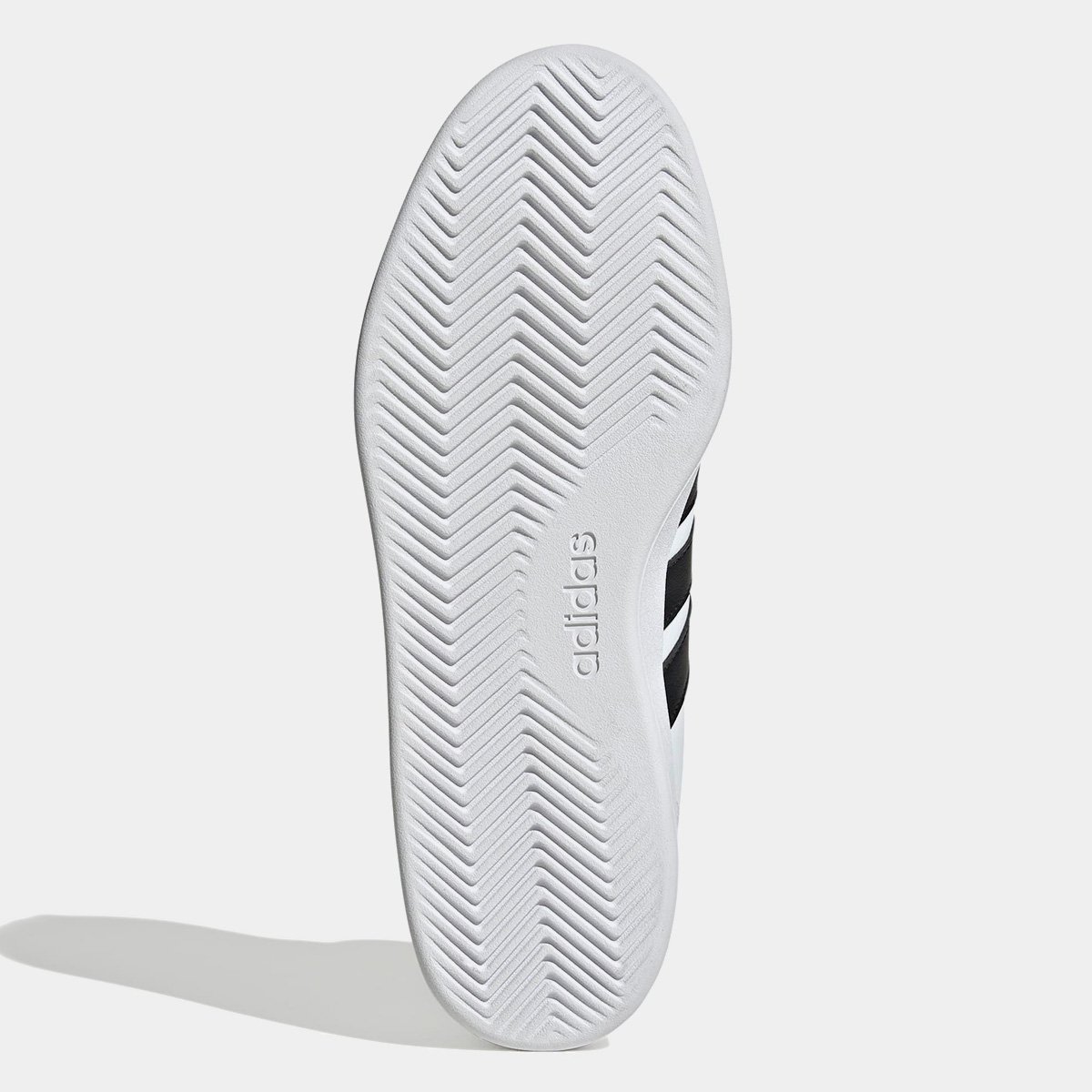 Miniatura Tênis Adidas Breaknet Mid Masculino Branco+Preto - 37