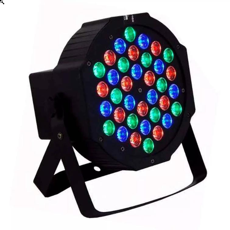 Miniatura Canhão Led Projetor Rgbw 36 Leds Dmx Bivolt Sensível Ao Som